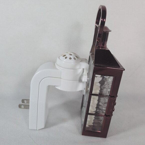 Bath & Body Works Red Ship Lantern Wallflower Night Light Up 24/7 Plug In TESTED - Picture 3 of 14